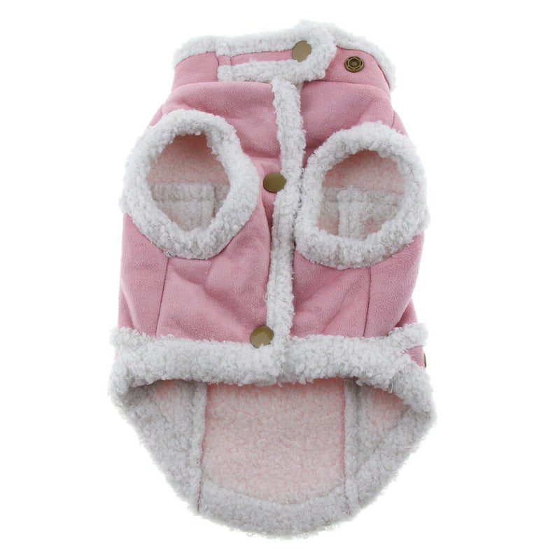 Pet Comfy Cotton Blend Dog Sleeveless Vest Clothes Outfits For Small Dogs