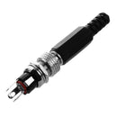 Lockable Male 5.5mmx2.1mm DC Power Socket Female Panel Connector J3F5