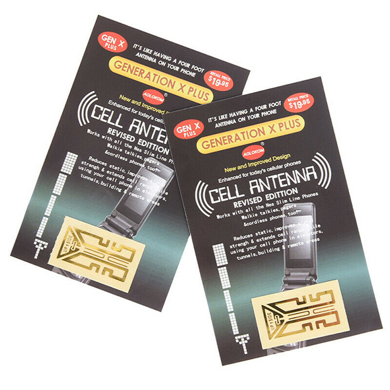2*signal Enhancement Stickers Mobile Phone External Antenna Signal Amplifier Hn