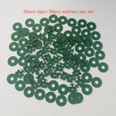 150Pcs Greenhouse Farm Greenhouse Twist Clips Washers Set for Greenhouse Plants