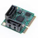 Dual Port SATA III Mini PCI-e Pci- Card For PC