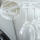Iron Red Wine Glass Frame Upside Down Hanging Cup Holder Creative Hanging H K4P2