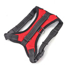 Adjustable Nylon Dogs Harness Vest for Puppy Chest Strap Pet Supply (Red)XL A