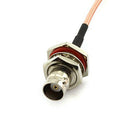 3X(BNC Cable Adapter RF Coaxial Assembly BNC Coaxial Cable Female To MCX Ma