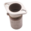 3" Stainless Pipe To 2.5" 2  Flange Reducer Downpipe Exhaust