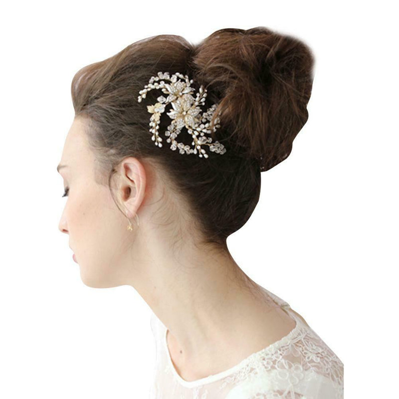 The Bride Of Beautiful Flowers Rhinestone Headwear Apparel Accessories