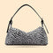 Retro Animal Print Messenger Bag Women Portable Shoulder Handbag (4 Dots)