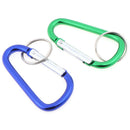 12X Carabiner Spring Belt Clip Snap Key Chain   Alumi FT