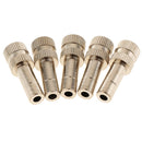 10 Pieces Low Pressure Quick Connect Nozzle 6mm Mist Nozzle Irrigation Tool