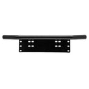 Bull Bar Front Bumper License Plate Bracket for Off Road Light Bar (Black) A