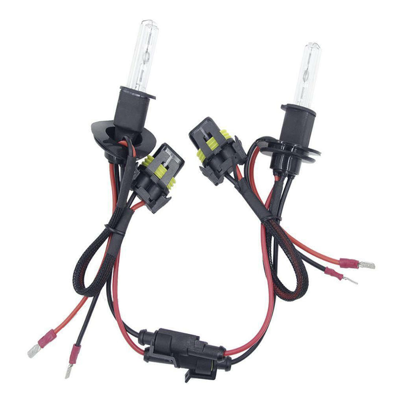 1 Pair Auto Car HID Xenon Headlight Lamp Light For H3 12000K 35W Bulbs