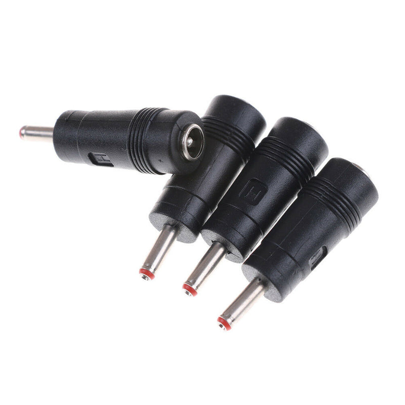 4PCS DC Power 3.5x1.35mm Male to 5.5x2.1mm Female Adapter Connectors Gw