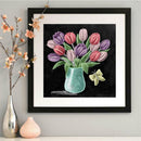 5D DIY Full Drill Diamond Painting Flower Embroidery Craft Kit Decor (0516)
