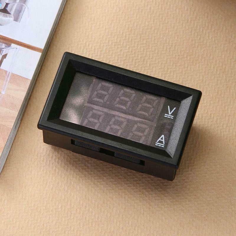 0.56in DC 0-100V 0-10A Dual LED Digital Voltmeter Ammeter Volt Amp Meter(2)