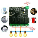 Relay Self-Locking Dimmer Switch for Smart Home Accessories Google Assistant