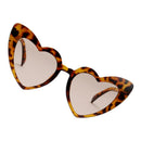 6pcs Heart Frame Sunglasses Retro Style Shades Party Club Eyewear Streetwear