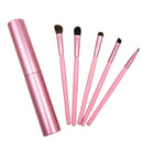 5Pcs Travel Portable Mini Eye Makeup Brushes Set Reals Eyeshadow Eyeliner E M4O2
