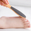 Wooden Double Sided Foot Rasp File Callus Dead Skin Remover Pedicure Scrubblj