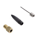 3Pcs Pop Inflator Kit for Air Frame Pump : Needles Adaptor Bikes Sports Ball Z