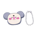 Cute Animal Cartoon Key Chains Decoration Christmas Gift gray koala X9N5