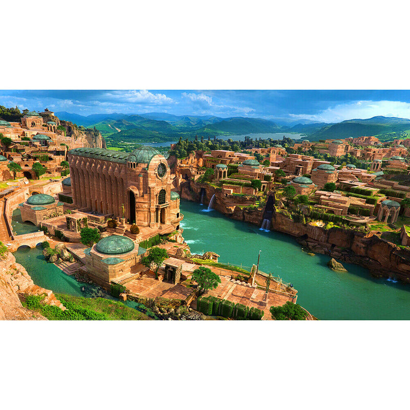 1000pcs DIY Paper Jigsaw Emerald City Puzzle Toys Educational Picture Decor