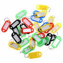 20 x plastic key tag identification label E5H7