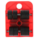 1pc Move Furniture Tool Transport Shifter Move Wheel Slider Remover Roller Hea_