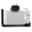 For EOSM50 Vertical Quick Release L Plate/Bracket Holder Hand Grip Base Han W3G9