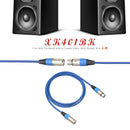3 Pin XLR Thickened Male to Female Audio Extension Cable Cord Speaker AMP Wire