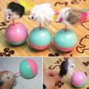 Durable Pet Cat Toys Mimi Favorite fur Mouse Tumbler Plastic Toys Balls for
