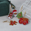 DIY Diamond Painting Keychain 5D Mosaic Making Full Drill Special Shape Dia