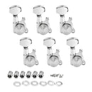 6R Lock Tuning Pegs Tuner Machine Heads Chrome High Qulity Small Square Head