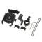 Stable Motorcycle Handlebar Phone Holder+QC3.0 Smart Quick Charger Black