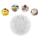 White Mousse With Baking Mold Lantern Cake Styling Cake - Pumpkin Pan Mold GANP