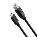 USB-C USB 3.1 Type C Male to USB2.0 USB B Male Data Cable for Laptop Printe