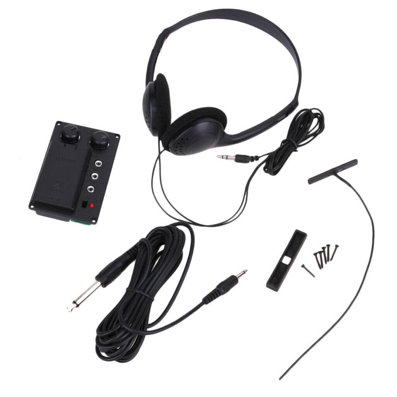 Violin EQ Piezo Pickup Preamp w/ Screw Nice Sound for Electric Violin Parts