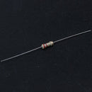1000Pcs Axial Lead Carbon Film Resistors 2.2 Ohm 0.25W 5% Tolerances 4