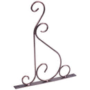 Iron Garden Wall Light Hanging Flower Plant Pot Bracket Hook Shelf Stand Ho