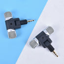 Portable Mini Stereo Recording Microphone Mic With 3.5mm Mini Jack PC Laptop Kw