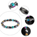 Fashion Black Gallstone Elastic String Beads Simple Health Chain Bracelet A
