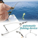 Amazing Automatic Spring Loaded Hook Setter Fishing Device Lazy Fishing Hook