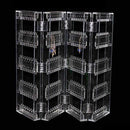 Earrings Ear Studs Necklace Jewelry Display Rack Stand Case Box H Organizer P5J2