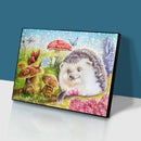 Hedgehog 5D DIY Full Round Diamond Painting Animal Mosaic Kit Gift (PSD014)