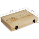 Wooden Display Coin Storage Box Commemorative Portable Universal Collection Case