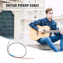 Folk Guitar Bridge Piezo Pickups Cable Acoustic Guitar Soft EQ Pickup Stick