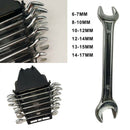 New Plastic Frame Dual-purpose Open Wrench 6PCS/set