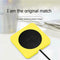 Qi Wireless Round USB Charger Adapter Phone Fast Quick Charging Pad Device