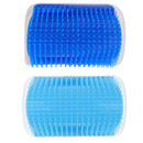 2x Pets Self Groomer Wall Corner Mounted Cat Loose Hair Remover