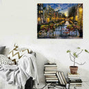 DIY Digital Oil Painting Kit Paint Linen Cloth/Oil Patinting Oil Paintings E3L8