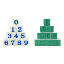 Plastic Stamp English Alphabet Letter Number Symbol Rolling Scrapbooking Decor